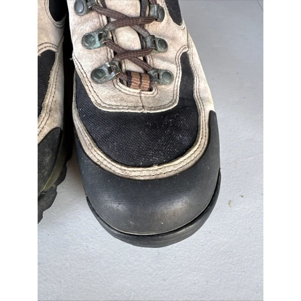 REI Brown Leather Gore-Tex Waterproof Hiking Boots‎ Vibram Sole US Men's 10.5